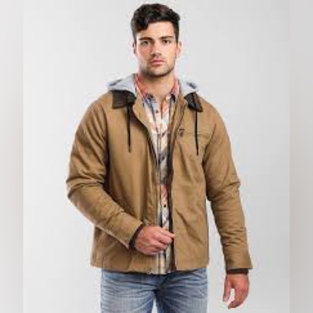 Tony Hawk Men's Tan Lightweight Jacket A0490